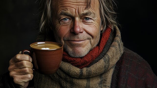 Coffee and Courage: A simple cup of coffee becomes a symbol of hope for a man facing the challenges of Parkinson's.