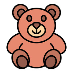 Naklejka premium Bear Icon