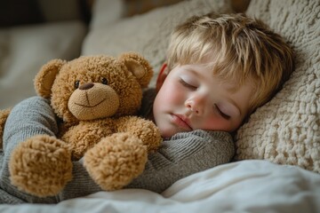 babyhood, childhood and people concept - close up of mother holding sleeping asian baby boy. Beautiful simple AI generated image