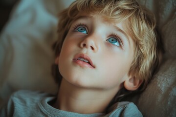 babyhood, childhood and people concept - close up of mother holding sleeping asian baby boy. Beautiful simple AI generated image