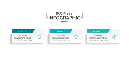 Timeline infographic template. 3 Step timeline journey, vector illustration