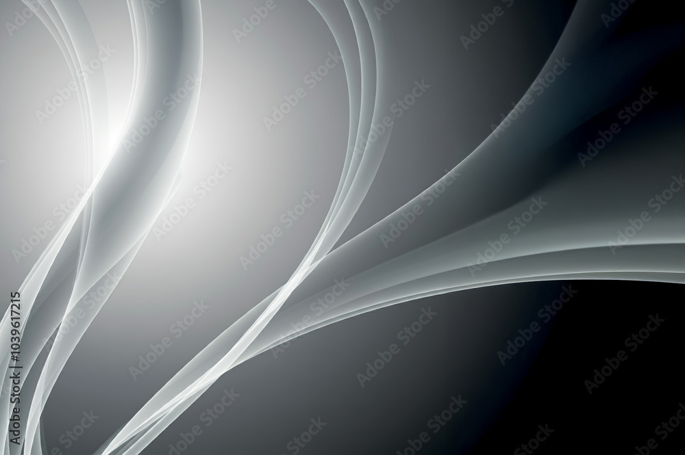 Poster abstract background with thin gray lines. abstract gray futuristic background illustration.