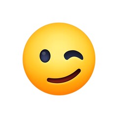 Face Emoji: Playfulness and Flirtation

