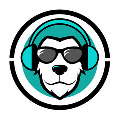dog in glasses