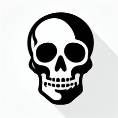 Fototapeta premium skull vector illustration