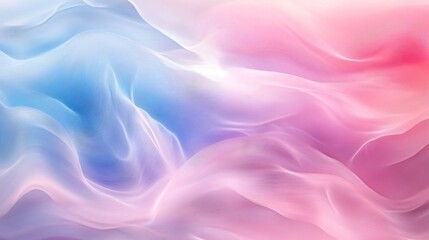 Obraz premium Abstract pink and blue background with wavy lines.