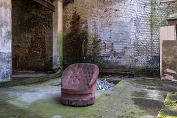 old abandoned factory