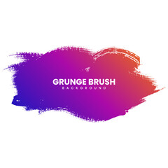 vibrant gradient grunge paint brush stroke line, ink splatter on white background. Watercolor texture, 
 title or text quotation box background