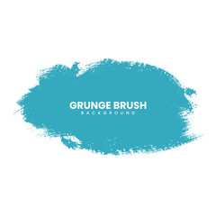 teal grunge paint brush stroke line, ink splatter on white background. Watercolor texture, 
 title or text quotation box, frame, grunge background, splash.