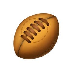Fototapeta premium American Football Emoji