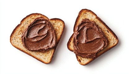 Fototapeta premium Chocolate Spread Toast