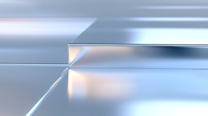 Stunning 3D Render of Smooth Gradient Surface with Soft Glows for Product Displays
