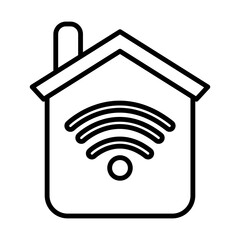 Smart Home line icon