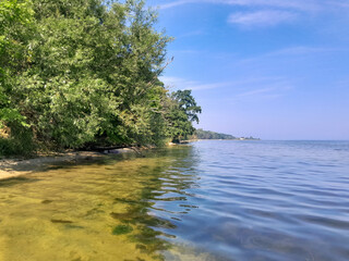 Coastal area of Pucka Bay near Oslonino