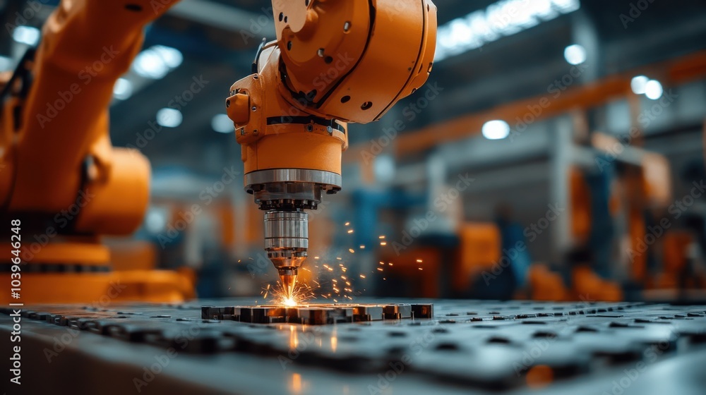 Poster advanced robotics in large-scale welding operations