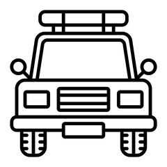truck icon set