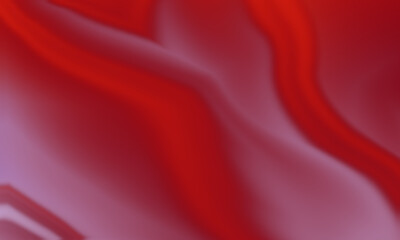 A mesmerizing red abstract background flows across the frame.