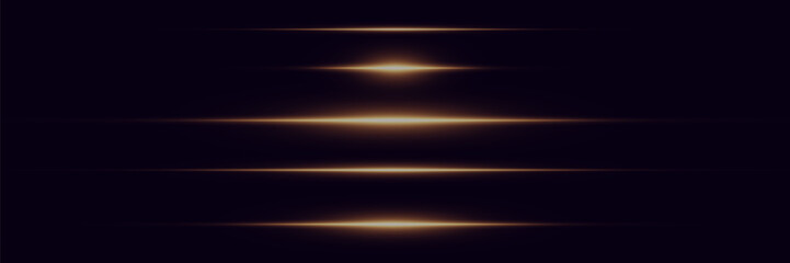 Magic glowing neon light lines. Laser light beam.