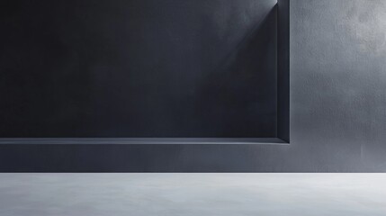 Modern Minimalist 3D Render of Sophisticated Gradient Backdrop for Electronic Displays