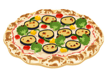 オルトラーナ・ピザのイラスト