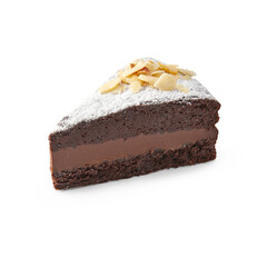 Cakes is in the white background isolated style.