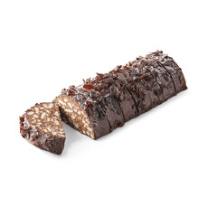 Cakes is in the white background isolated style.