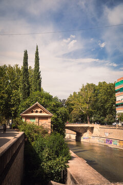 view of the city