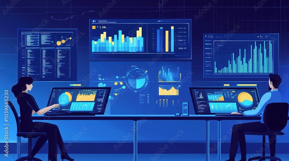 Poster data analysis in high-tech office environment