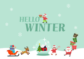 Hello Winter and Christmas people