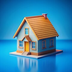 house on the roof