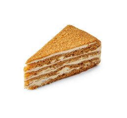 Cakes is in the white background isolated style.