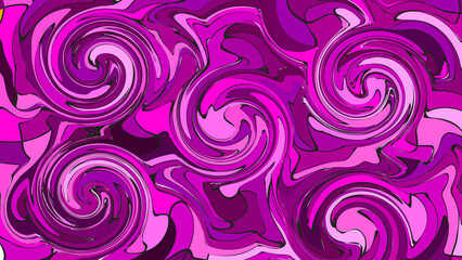 76 Esoteruc magic Magenta glowing geometric mandala fantasy fractal Abstract background, Fabric pattern, modern wallpaper design, Vector I;ustration