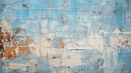 Textured Blue Abstract Wall Background
