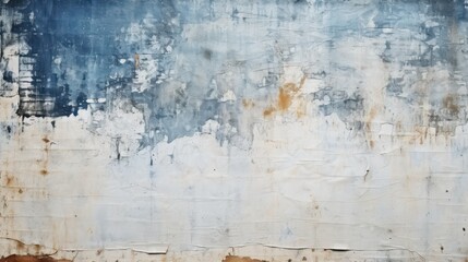 Abstract Blue and White Textured Background