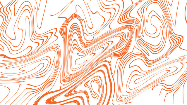 138 Orange swirl background vector, Marble texture background, Fabric pattern, paking or wrapping paper pattern, Vector illustraition