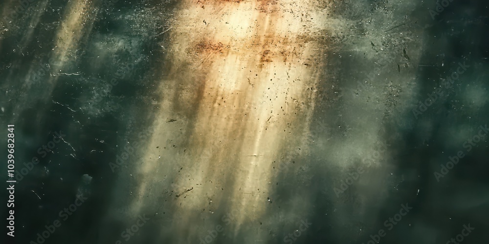 Poster abstract light patterns in dark environment