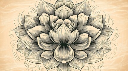 A symmetrical mandala in soft pastel watercolors, blending seamlessly from pale peach to mint green and soft lavender. The design feels light and airy,