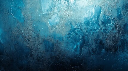 Abstract glass background. Texture of glass illuminated with multi-colored light.