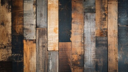 Old vintage planked wood sign board isolated on white background