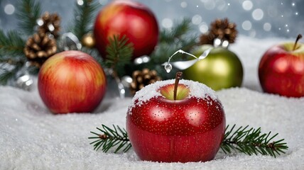 need les apple christmas christmas time christmas