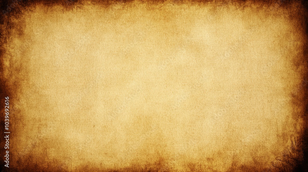 Poster simple brown background with black border minimalist design element for various projects