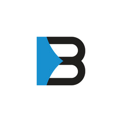 Modern and stylish creative B Letter Logo