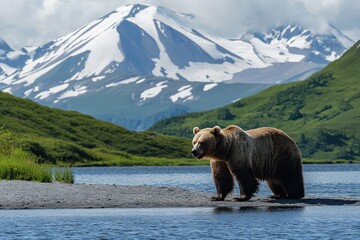 Kamchatka Bear: Ruler of the Volcanic Landscape