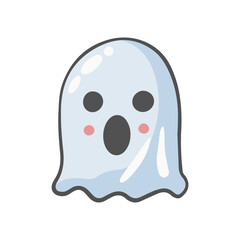 Happy Halloween. Web banner or invitation. Stickers for social networks. Vector illustration. 