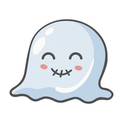 Happy Halloween. Web banner or invitation. Stickers for social networks. Vector illustration. 