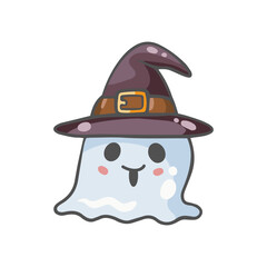Happy Halloween. Web banner or invitation. Stickers for social networks. Vector illustration. 