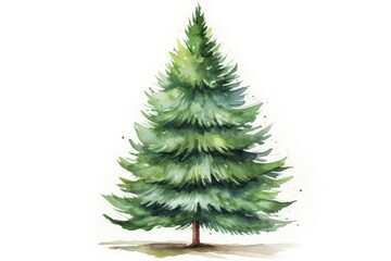Obraz premium Christmas tree christmas plant pine.