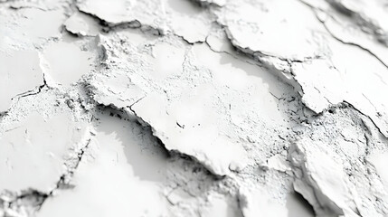 Obraz premium White Cracked 3D Abstract Background