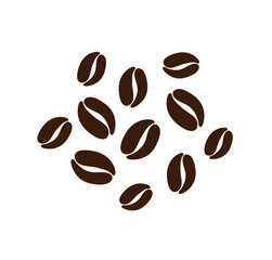 coffee beans vector illustration