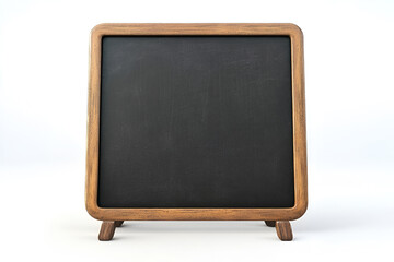 Obraz premium A small school blackboard on a white background